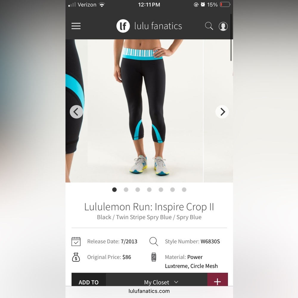 2 for 1 Lululemon Size 4 Leggings Bundle - Picture 9 of 15